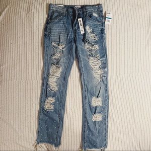 William Rast Jeans with Pearl Details